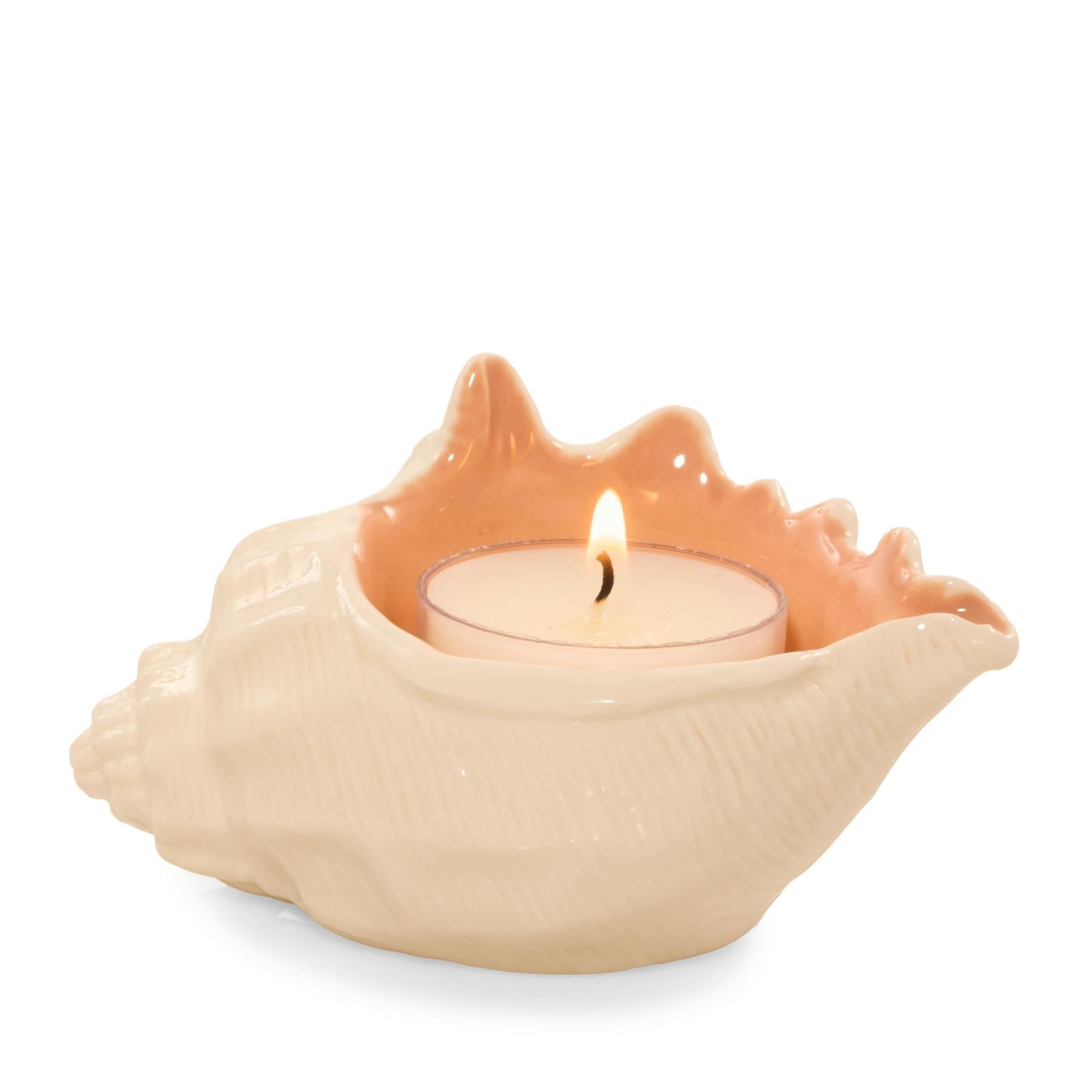 Seashell Tea Light Candle Holder - CK8M