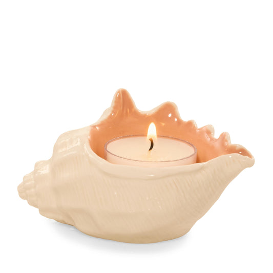 Seashell Tea Light Candle Holder - CK8M