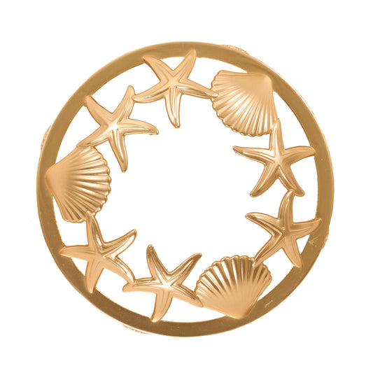 Seashell Illuma-Lid® Jar Candle Topper - YMBL